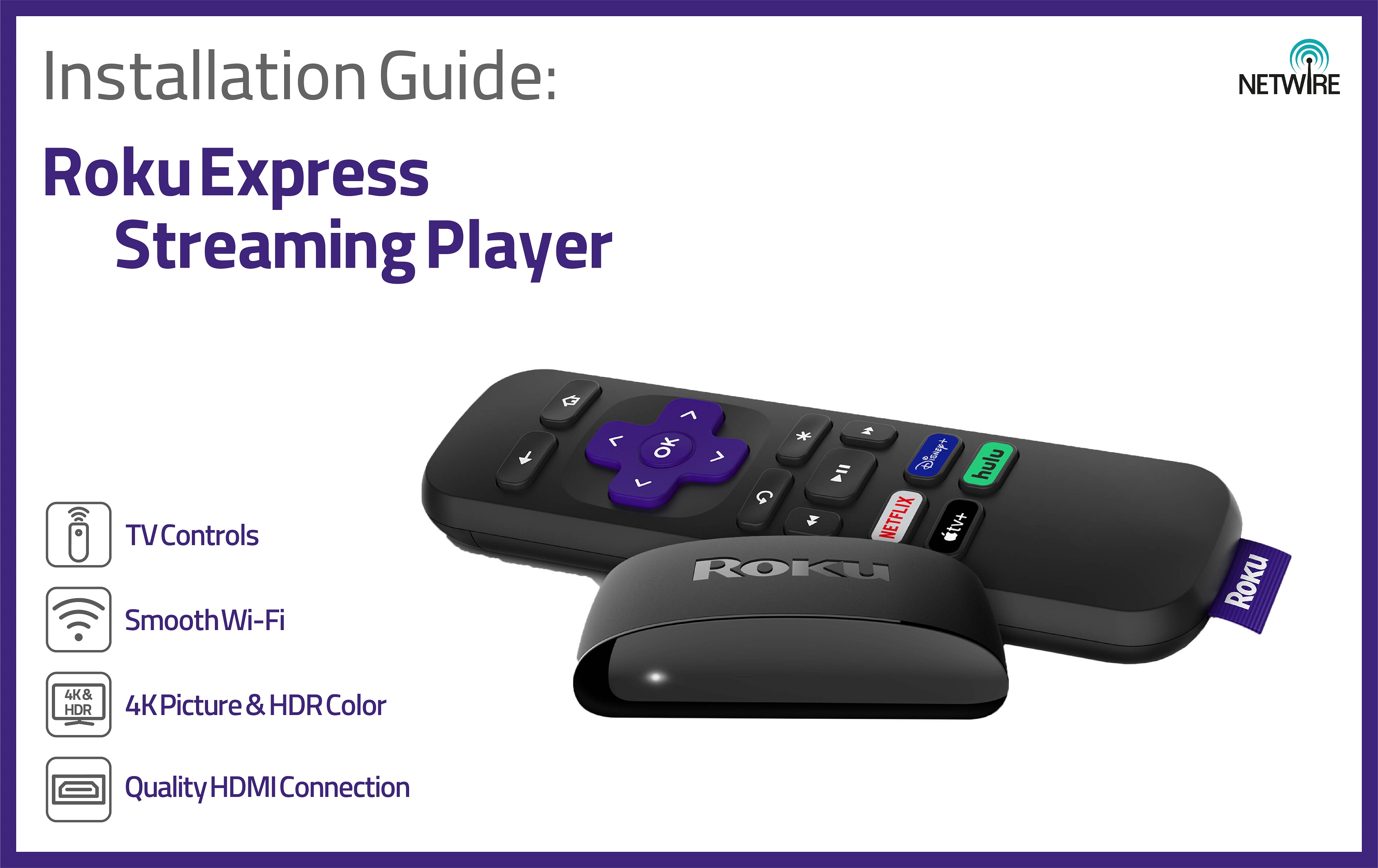 IPTV via Roku Express Streaming Player